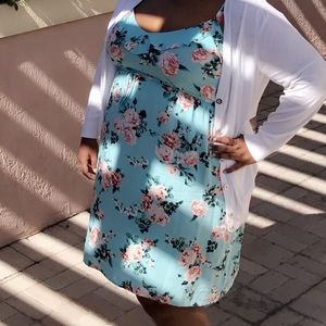 Floral print dress